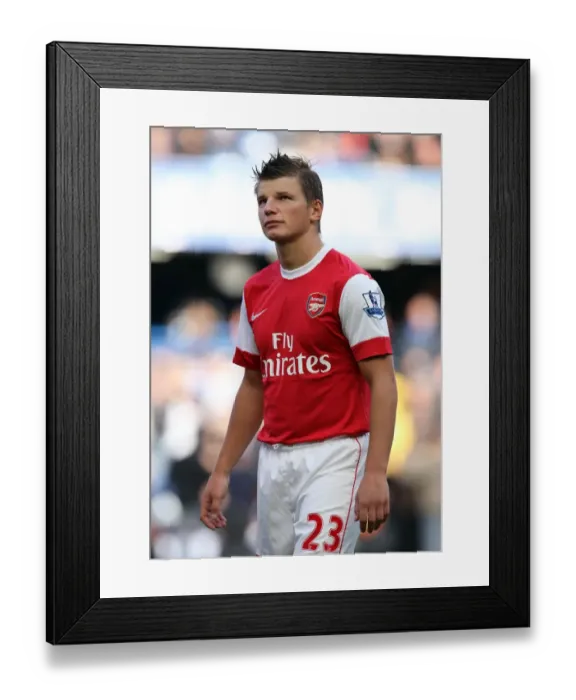 Framed Print : Andrey Arshavin (Arsenal). Chelsea 2: 0 Arsenal. Barclays Premier League