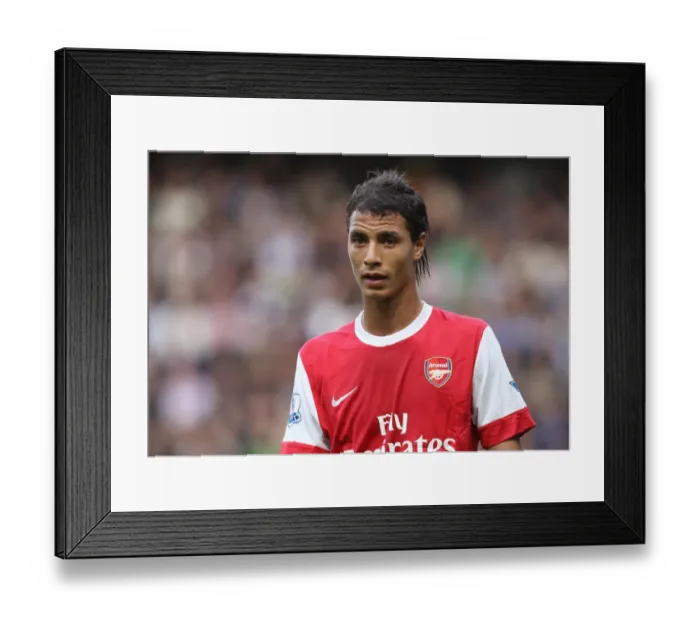 Framed Print : Marouane Chamakh (Arsenal). Chelsea 2: 0 Arsenal. Barclays Premier League Framed Print : Marouane Chamakh (Arsenal). Chelsea 2: 0 Arsenal. Barclays Premier League