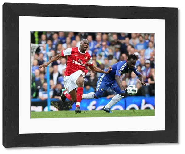 Abou Diaby (Arsenal) Michael Essein (Chelsea). Chelsea 2: 0 Arsenal. Barclays Premier League