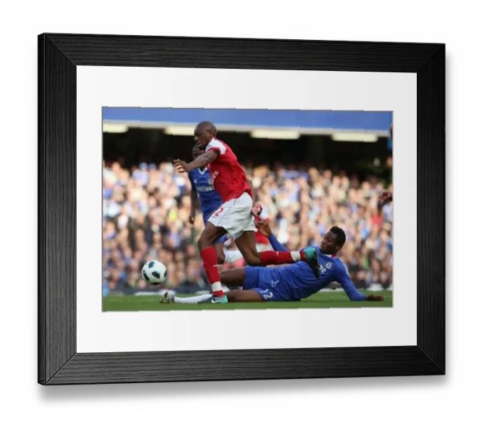 Framed Print : Diaby vs. Mikel: Chelsea's Victory in the Barclays Premier League (3 / 10 / 10) Framed Print : Diaby vs. Mikel: Chelsea's Victory in the Barclays Premier League (3 / 10 / 10)