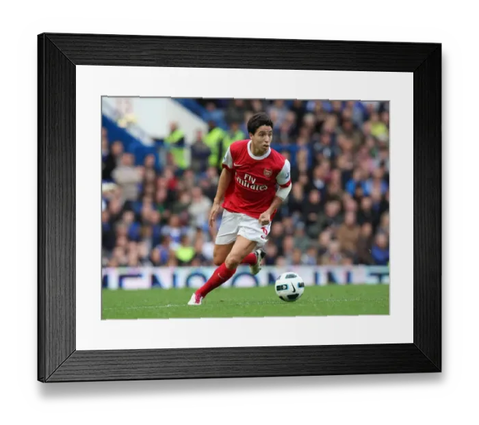 Framed Print : Samir Nasri (Arsenal). Chelsea 2: 0 Arsenal. Barclays Premier League. Stamford Bridge Framed Print : Samir Nasri (Arsenal). Chelsea 2: 0 Arsenal. Barclays Premier League. Stamford Bridge