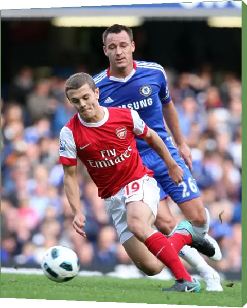 Jack Wilshere (Arsenal) John Terry (Chelsea). Chelsea 2: 0 Arsenal. Barclays Premier League