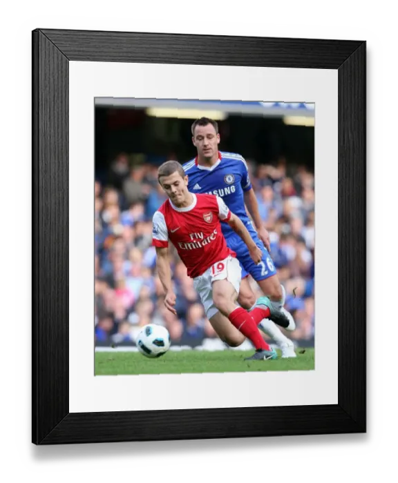 Framed Print : Jack Wilshere (Arsenal) John Terry (Chelsea). Chelsea 2: 0 Arsenal. Barclays Premier League Framed Print : Jack Wilshere (Arsenal) John Terry (Chelsea). Chelsea 2: 0 Arsenal. Barclays Premier League