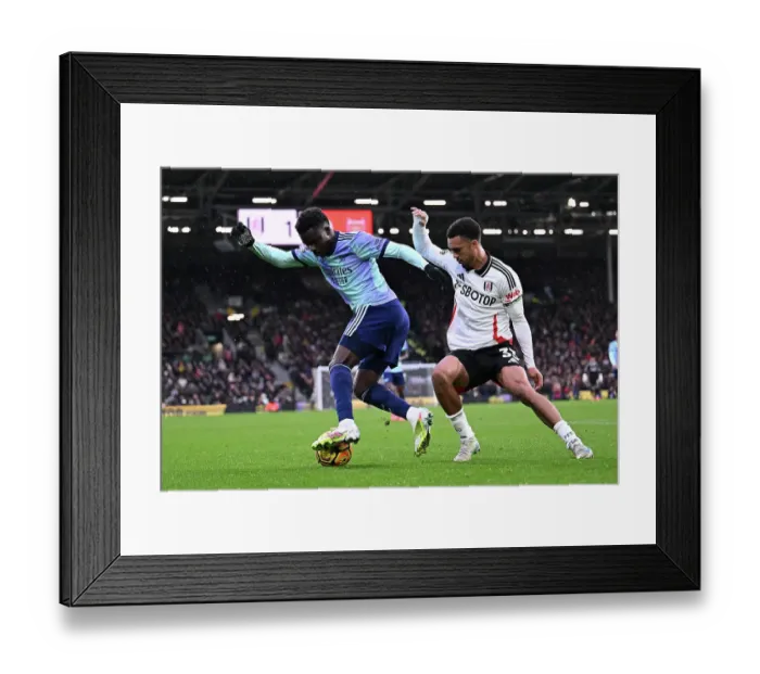 Framed Print : Fulham FC v Arsenal FC - Premier League
