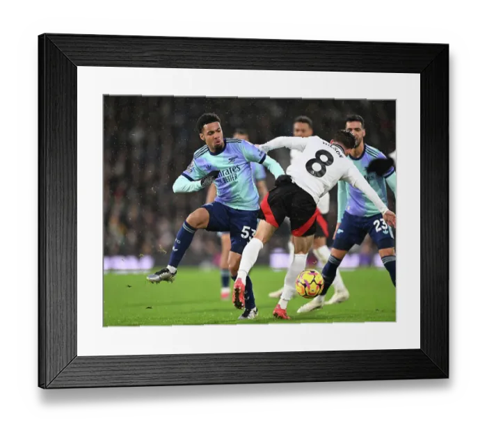 Framed Print : Fulham FC v Arsenal FC - Premier League