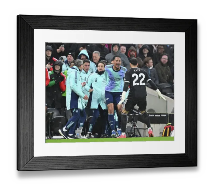 Framed Print : Fulham FC v Arsenal FC - Premier League