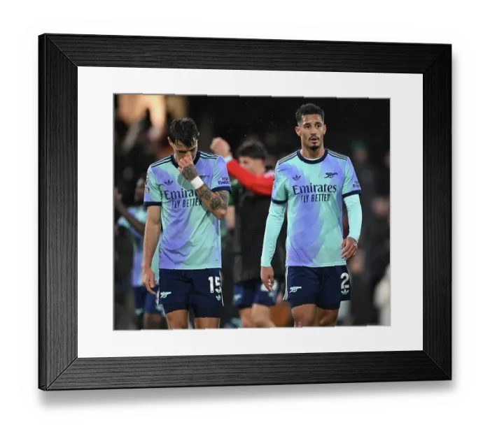 Framed Print : Fulham FC v Arsenal FC - Premier League