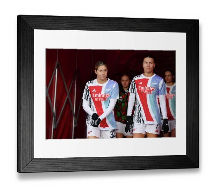 Framed Print : Arsenal v Aston Villa - Barclays Women's Super League
