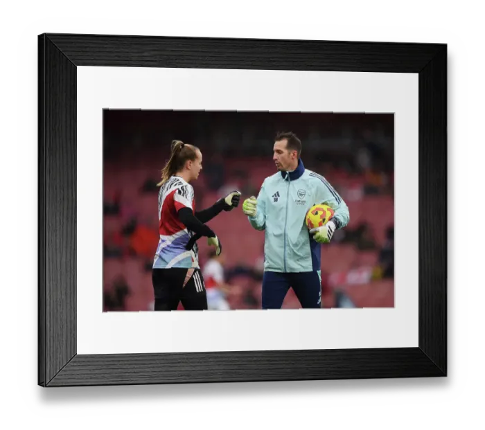 Framed Print : Arsenal v Aston Villa - Barclays Women's Super League