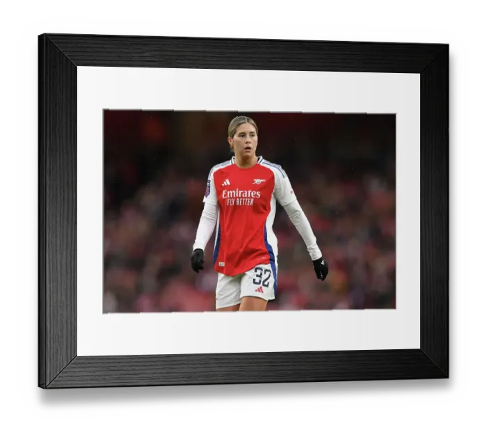 Framed Print : Arsenal v Aston Villa - Barclays Women's Super League