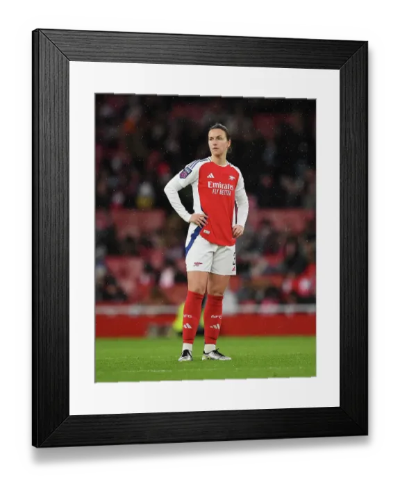 Framed Print : Arsenal v Aston Villa - Barclays Women's Super League