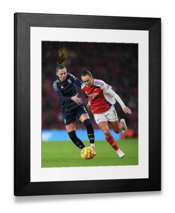 Framed Print : Arsenal v Aston Villa - Barclays Women's Super League Framed Print : Arsenal v Aston Villa - Barclays Women's Super League