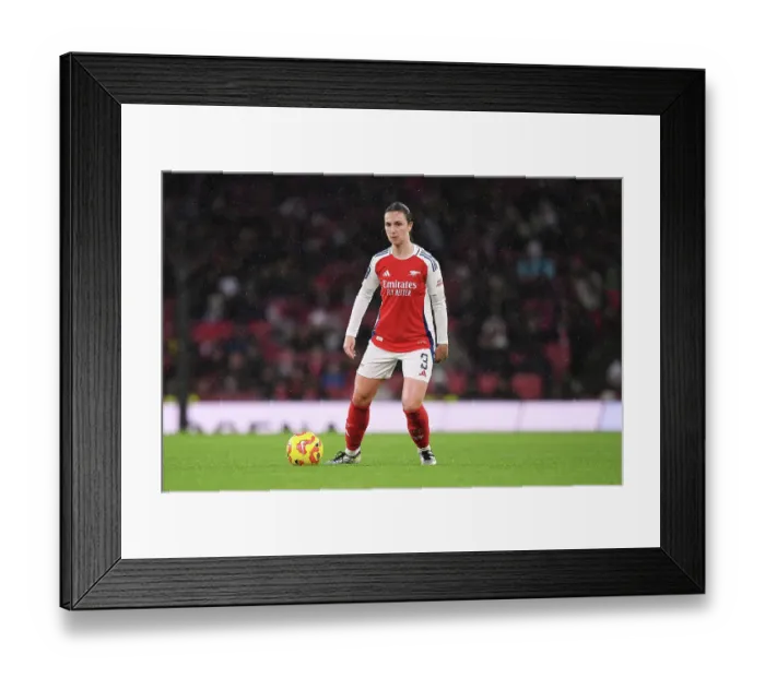 Framed Print : Arsenal v Aston Villa - Barclays Women's Super League