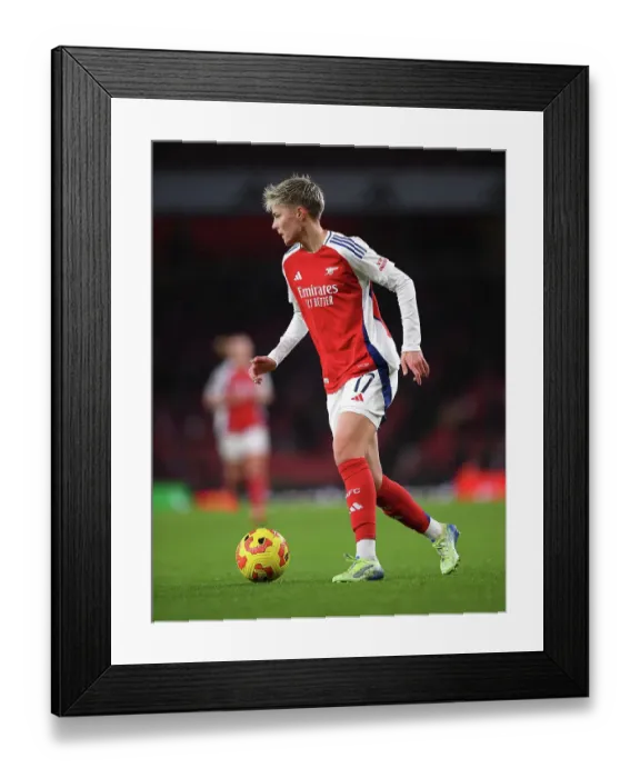 Framed Print : Arsenal v Aston Villa - Barclays Women's Super League