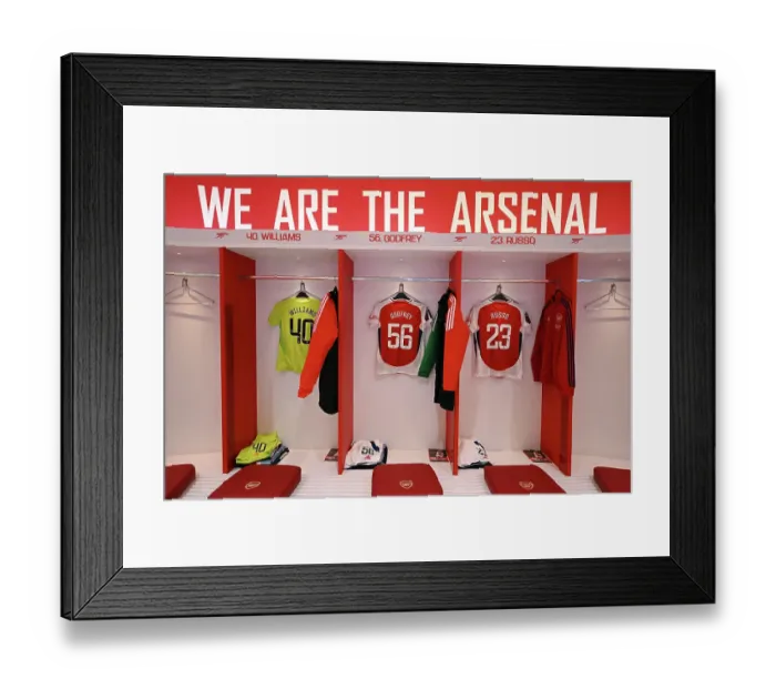 Framed Print : Arsenal v Aston Villa - Barclays Women's Super League