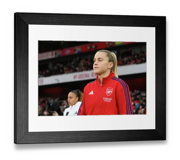 Framed Print : Arsenal v Aston Villa - Barclays Women's Super League