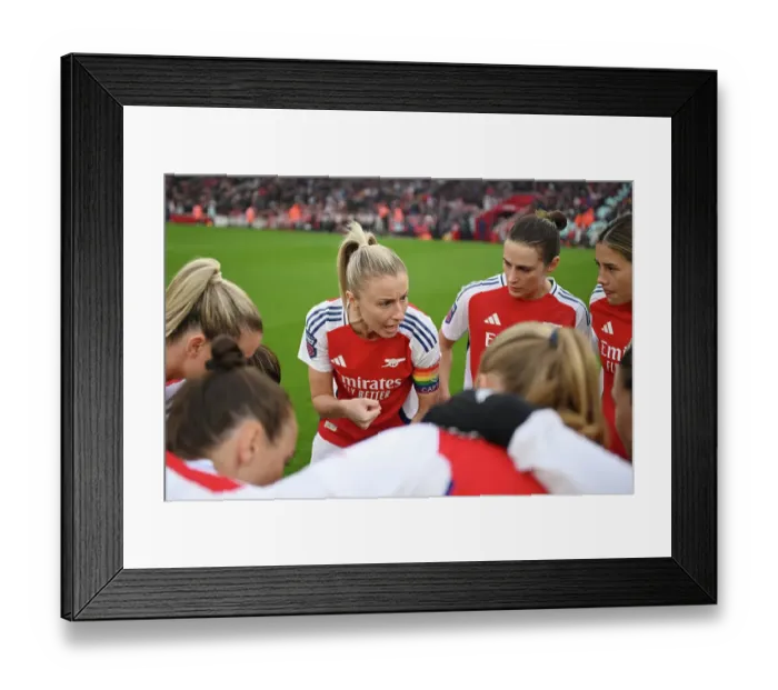 Framed Print : Arsenal v Aston Villa - Barclays Women's Super League