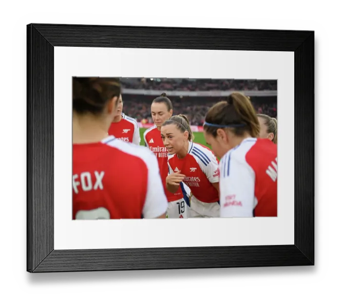 Framed Print : Arsenal v Aston Villa - Barclays Women's Super League