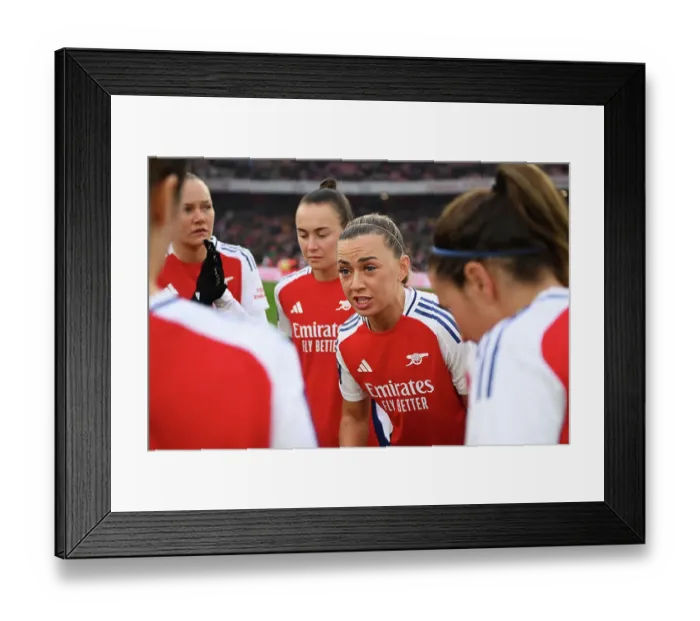 Framed Print : Arsenal v Aston Villa - Barclays Women's Super League