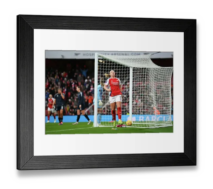 Framed Print : Arsenal v Aston Villa - Barclays Women's Super League