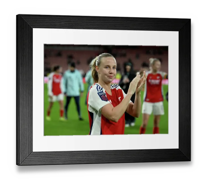 Framed Print : Arsenal v Aston Villa - Barclays Women's Super League