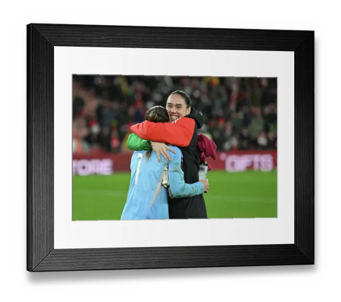 Framed Print : Arsenal v Aston Villa - Barclays Women's Super League