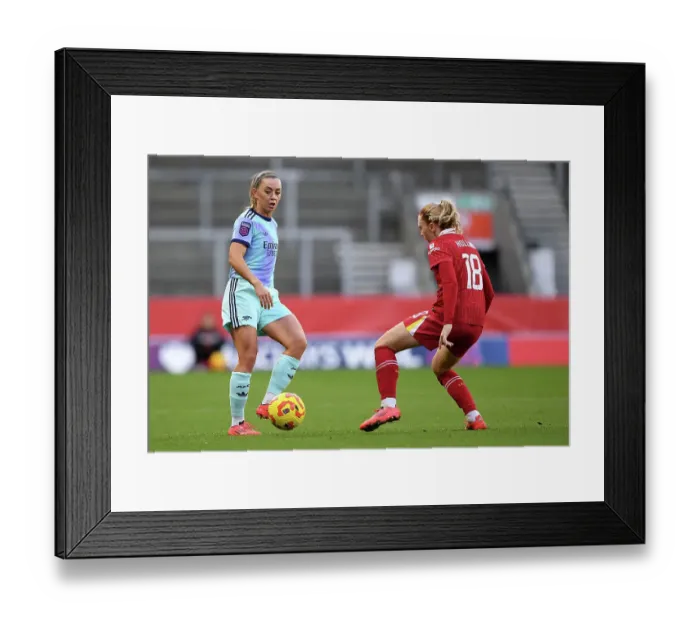Framed Print : Liverpool v Arsenal - Barclays Women's Super League
