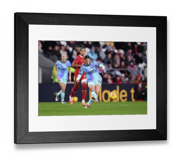 Framed Print : Liverpool v Arsenal - Barclays Women's Super League