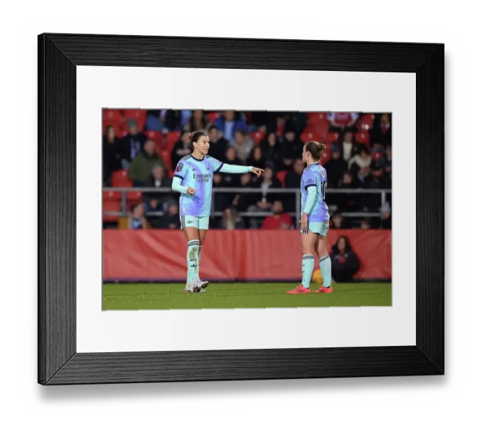 Framed Print : Liverpool v Arsenal - Barclays Women's Super League