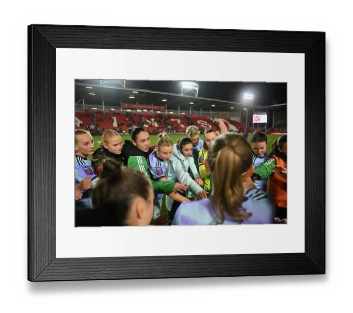 Framed Print : Liverpool v Arsenal - Barclays Women's Super League