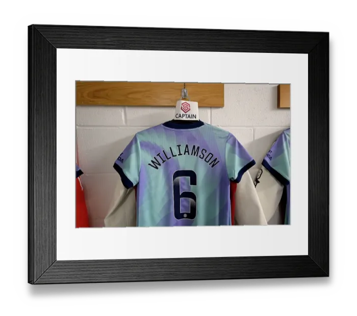 Framed Print : Liverpool v Arsenal - Barclays Women's Super League