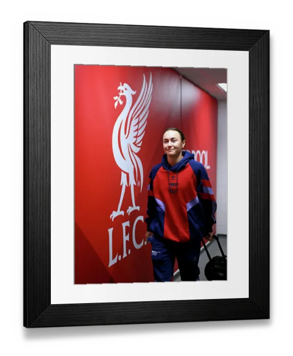 Framed Print : Liverpool v Arsenal - Barclays Women's Super League
