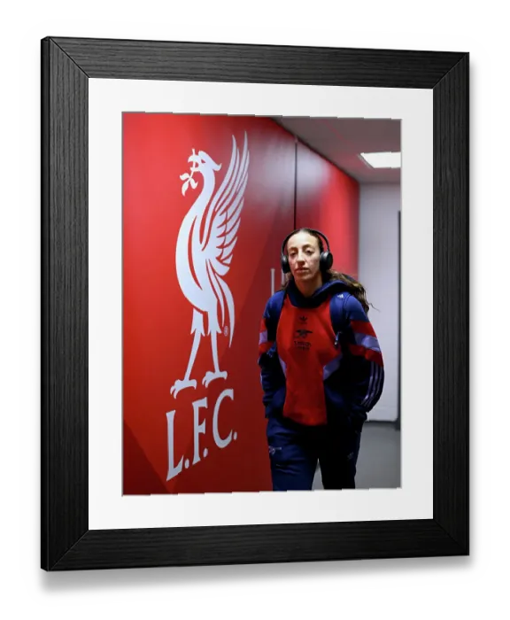 Framed Print : Liverpool v Arsenal - Barclays Women's Super League