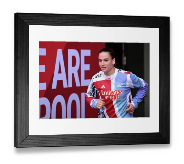 Framed Print : Liverpool v Arsenal - Barclays Women's Super League