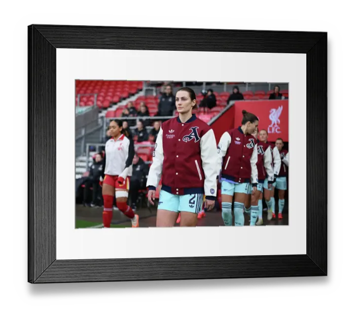 Framed Print : Liverpool v Arsenal - Barclays Women's Super League
