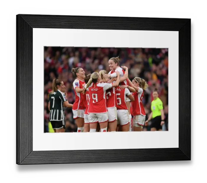 Framed Print : Arsenal FC v Manchester United - Barclays Women's Super League Framed Print : Arsenal FC v Manchester United - Barclays Women's Super League