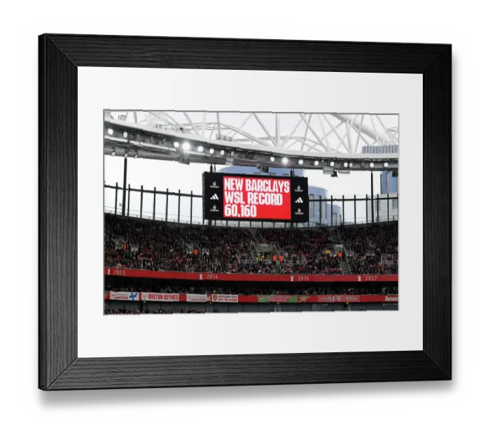 Framed Print : Arsenal FC v Manchester United - Barclays Women's Super League Framed Print : Arsenal FC v Manchester United - Barclays Women's Super League