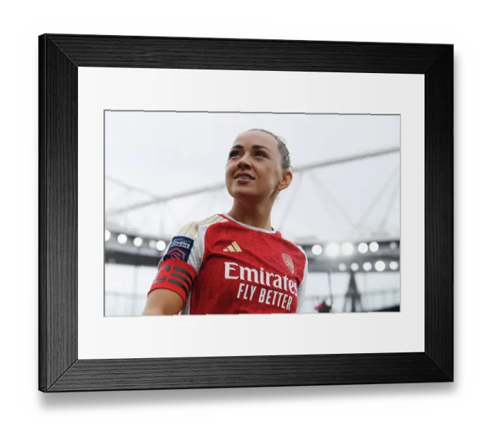 Framed Print : Arsenal FC v Manchester United - Barclays Women's Super League