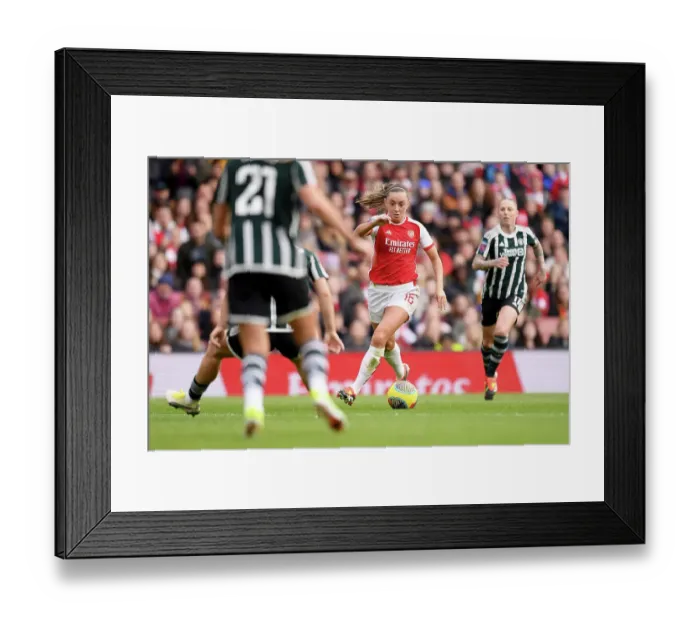 Framed Print : Arsenal FC v Manchester United - Barclays Women's Super League