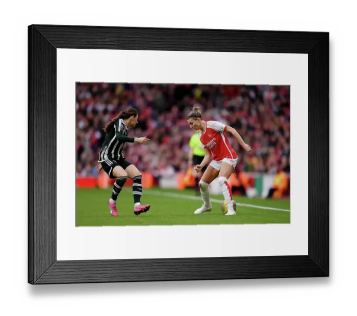 Framed Print : Arsenal FC v Manchester United - Barclays Women's Super League