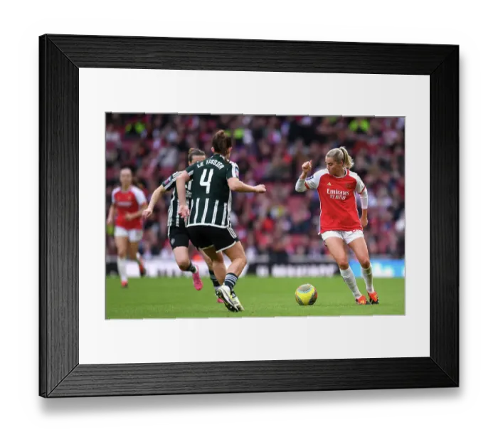 Framed Print : Arsenal FC v Manchester United - Barclays Women's Super League Framed Print : Arsenal FC v Manchester United - Barclays Women's Super League