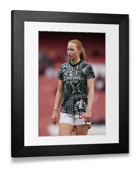 Framed Print : Arsenal FC v Manchester United - Barclays Women's Super League