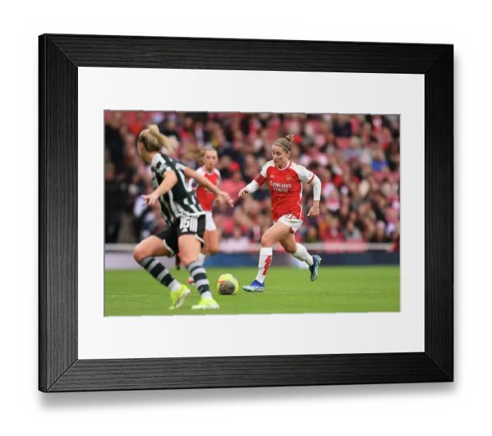 Framed Print : Arsenal FC v Manchester United - Barclays Women's Super League