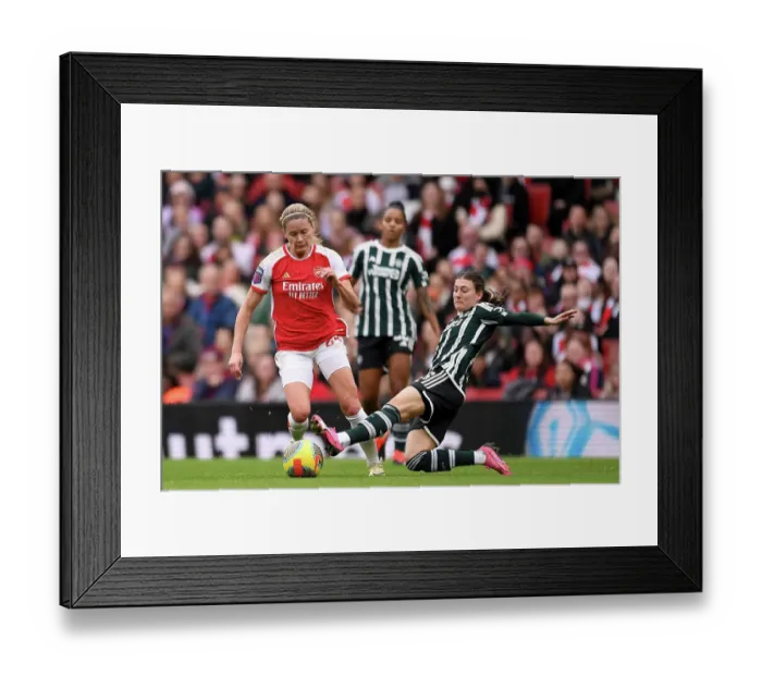 Framed Print : Arsenal FC v Manchester United - Barclays Women's Super League