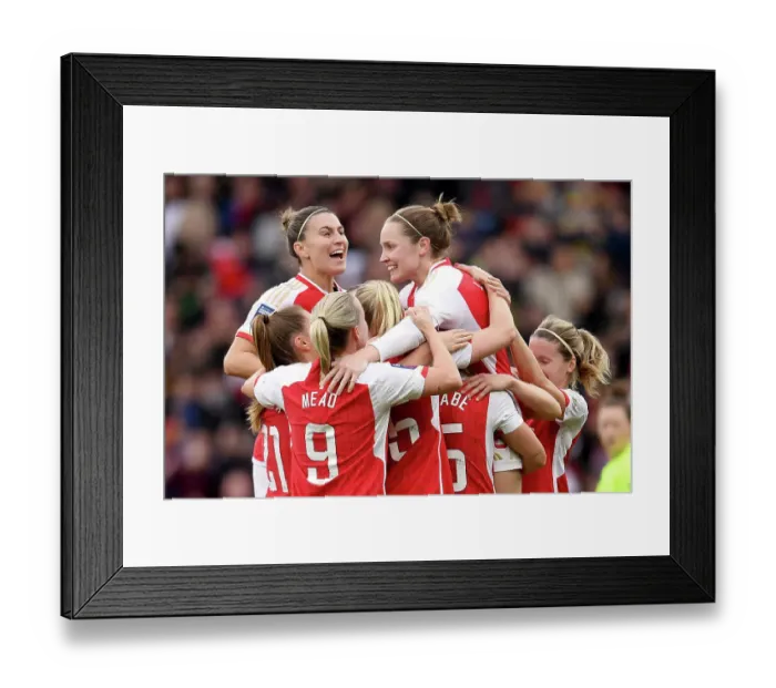 Framed Print : Arsenal FC v Manchester United - Barclays Women's Super League Framed Print : Arsenal FC v Manchester United - Barclays Women's Super League