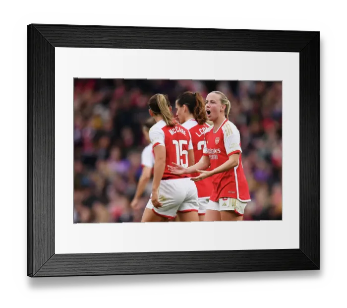 Framed Print : Arsenal FC v Manchester United - Barclays Women's Super League Framed Print : Arsenal FC v Manchester United - Barclays Women's Super League