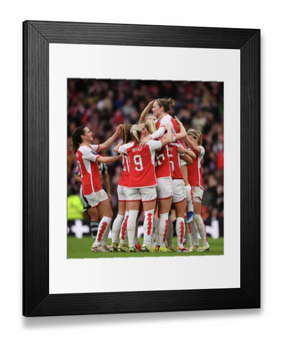 Framed Print : Arsenal FC v Manchester United - Barclays Women's Super League