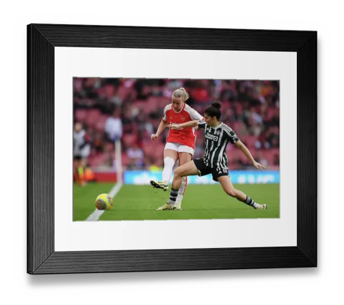 Framed Print : Arsenal FC v Manchester United - Barclays Women's Super League
