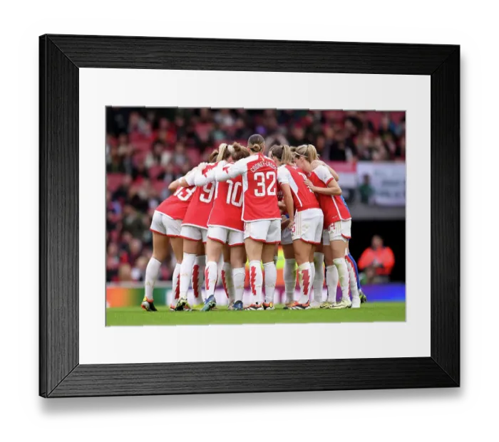 Framed Print : Arsenal FC v Manchester United - Barclays Women's Super League