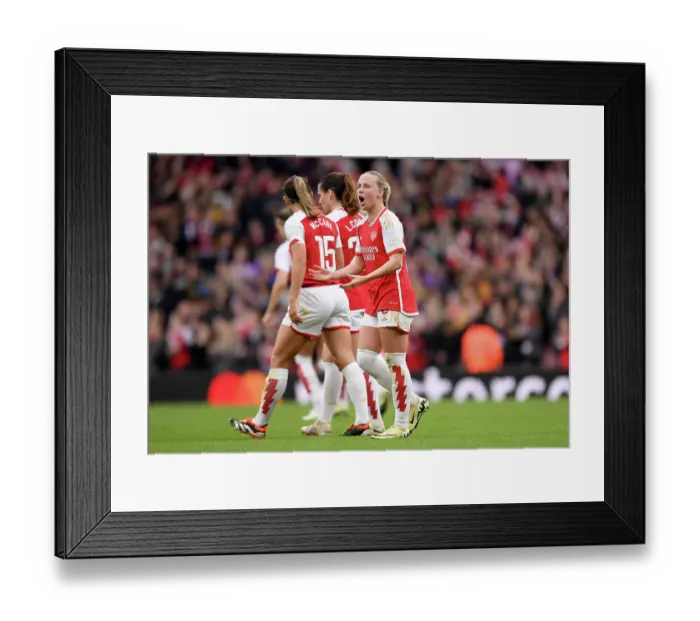 Framed Print : Arsenal FC v Manchester United - Barclays Women's Super League Framed Print : Arsenal FC v Manchester United - Barclays Women's Super League